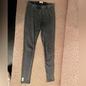 Dark rib mikuta leggings